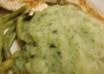 Gluten-free Pesto Mashed Potatoes Pesto Mashed Potatoes